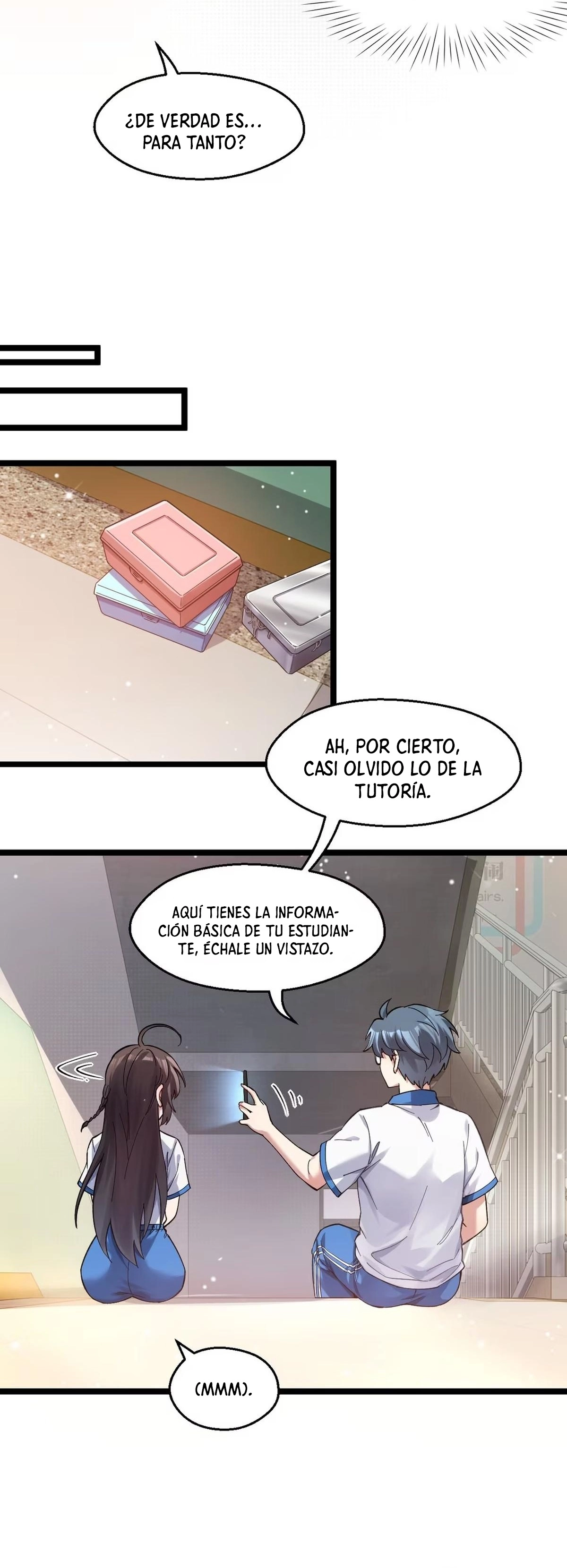 My Academic System Is Making Me Date?! Capitulo 15 página 9