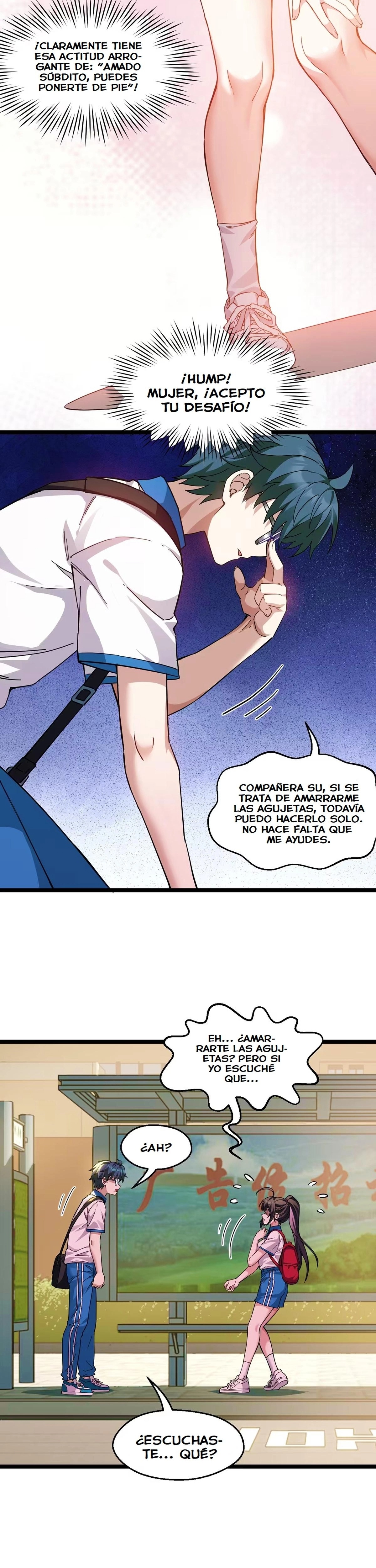 My Academic System Is Making Me Date?! Capitulo 4 página 9
