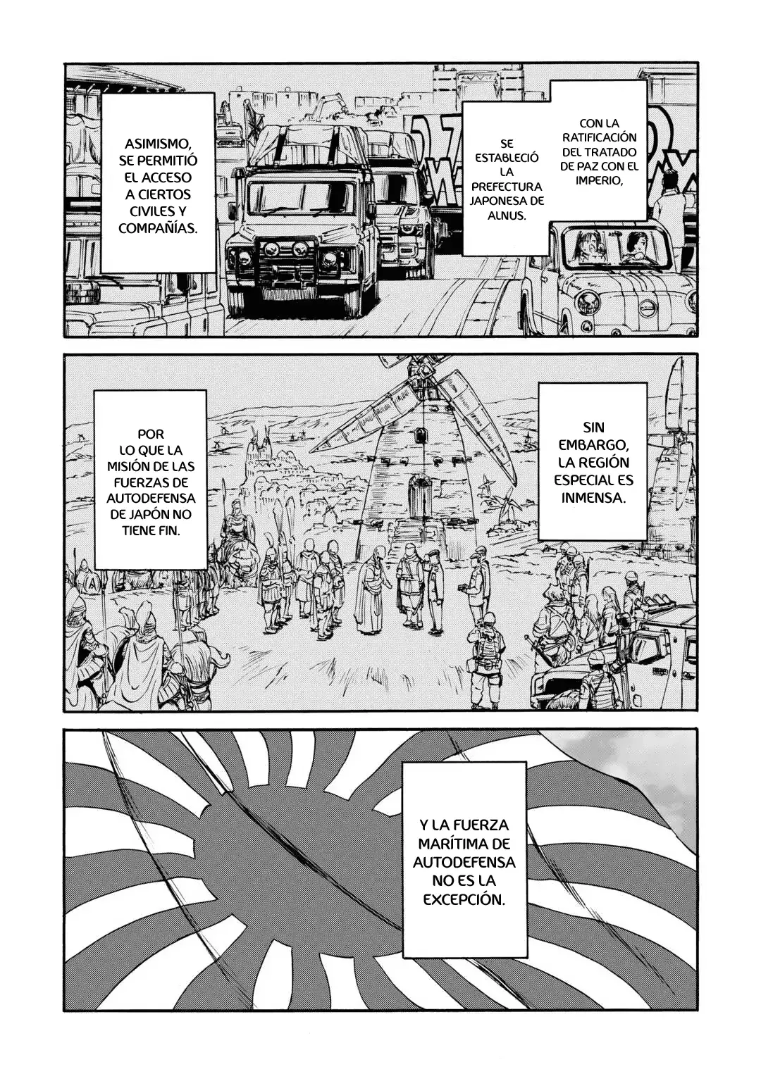 Gate Season 2: Jieitai Kanoumi nite, Kaku Tatakaeri Capitulo 1 página 10