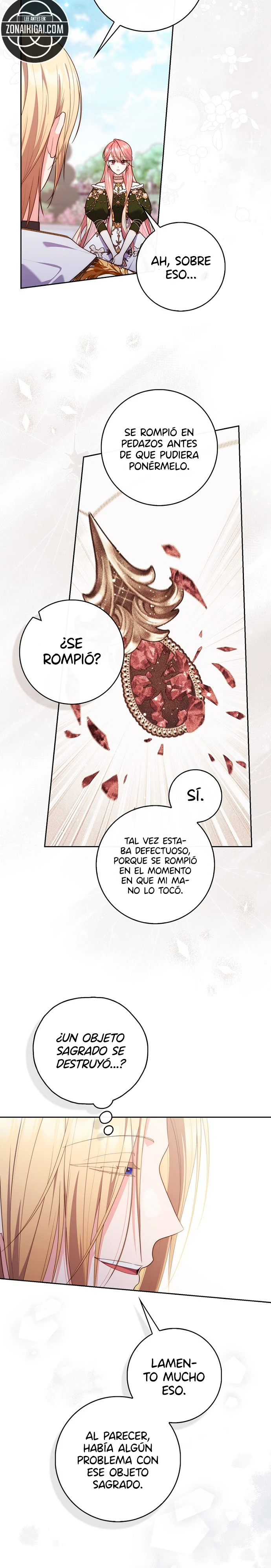 La princesa adivina que puede ver fantasmas Capitulo 154 página 14