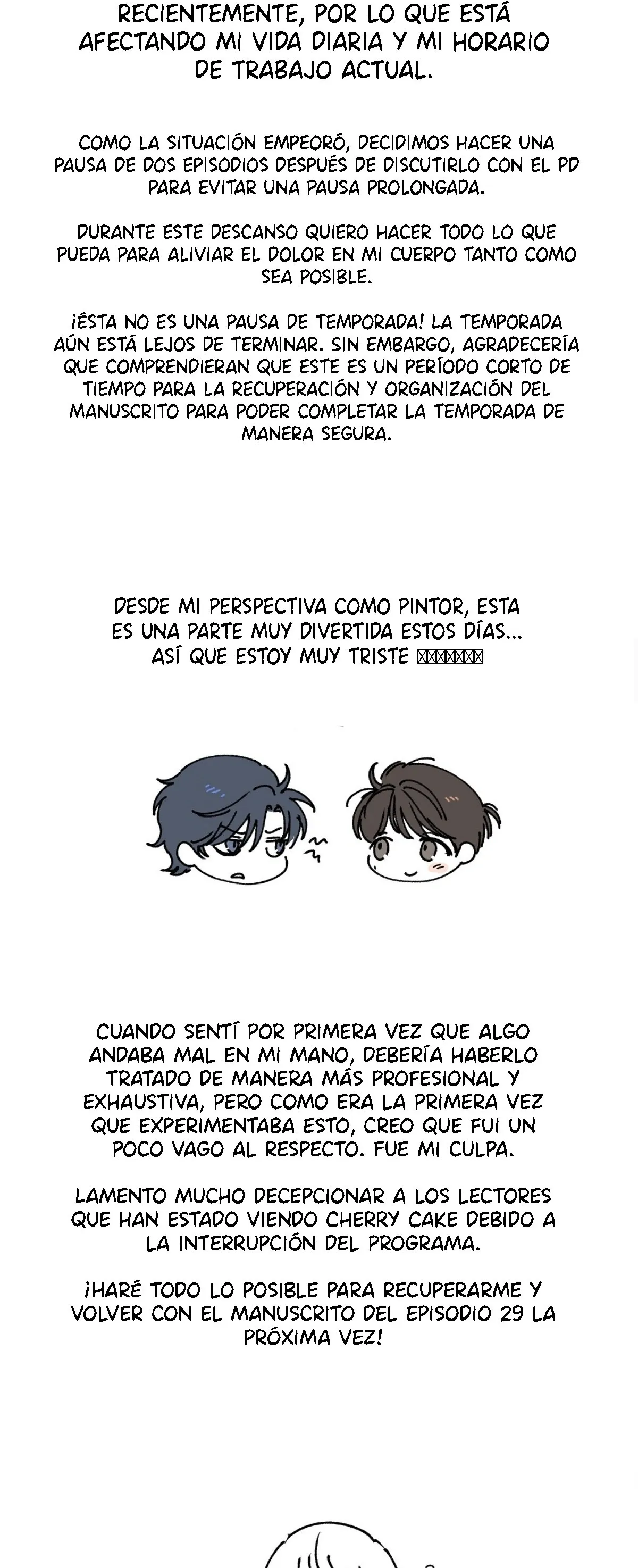 Pastel de Cereza Capitulo 28.5 página 3