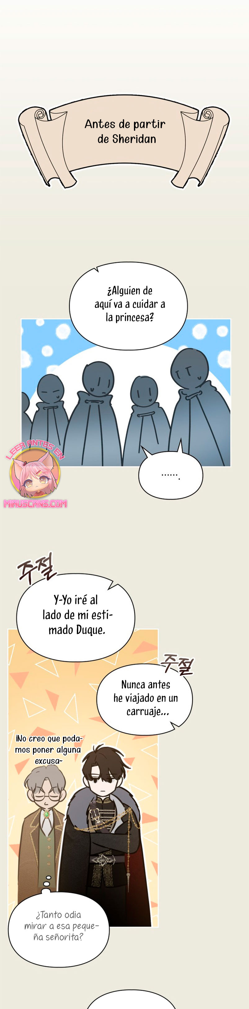 La Bebé Prisionera Del Castillo De Invierno Capitulo 3 página 18