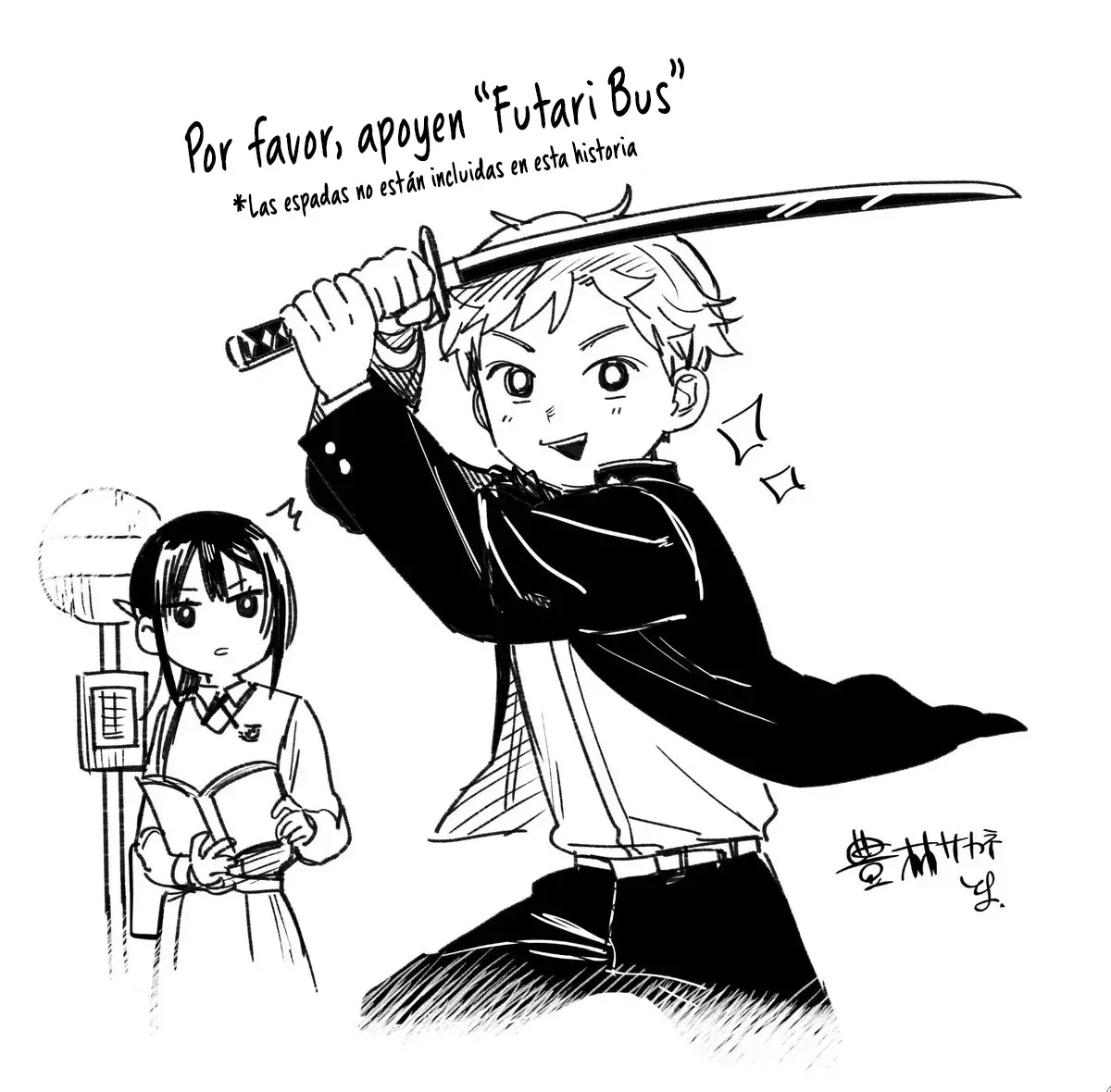 Futari Bus Capitulo 11.5: Extra Vol.1 página 11