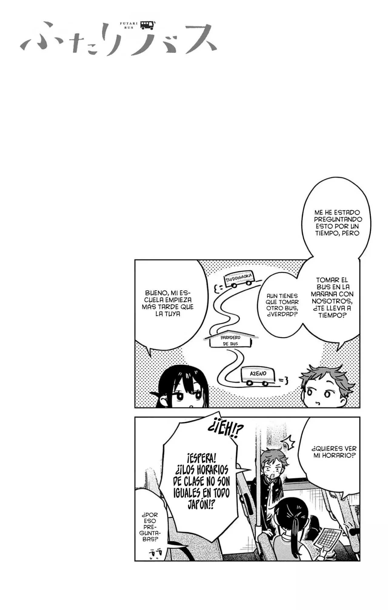 Futari Bus Capitulo 11.5: Extra Vol.1 página 4