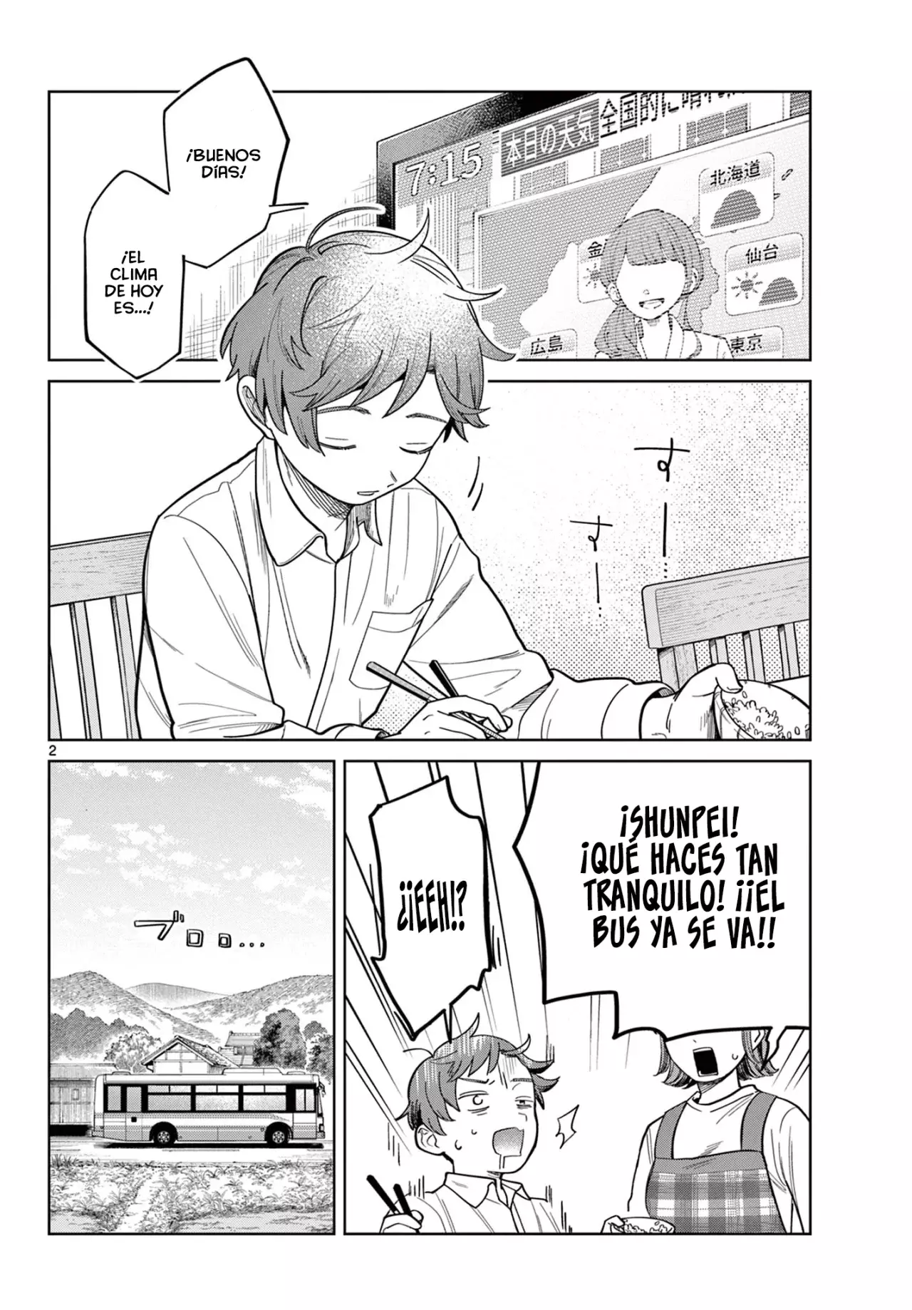 Futari Bus Capitulo 2 página 4