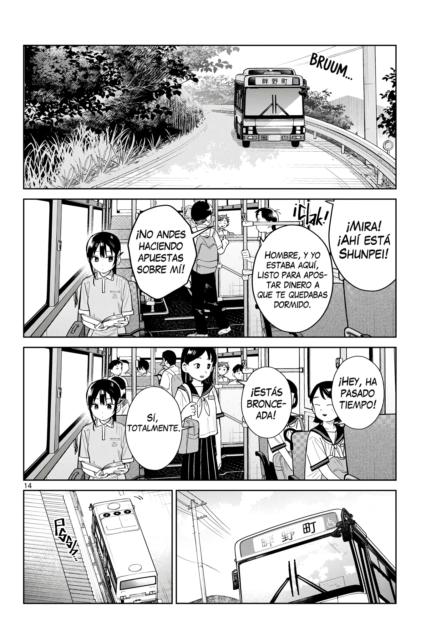 Futari Bus Capitulo 37 página 14