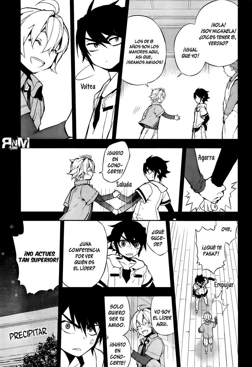 Owari no Seraph Capitulo 1: El contenedor mundial de sangre página 21