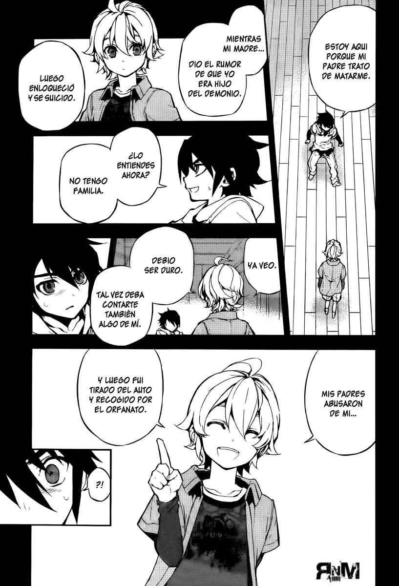 Owari no Seraph Capitulo 1: El contenedor mundial de sangre página 23