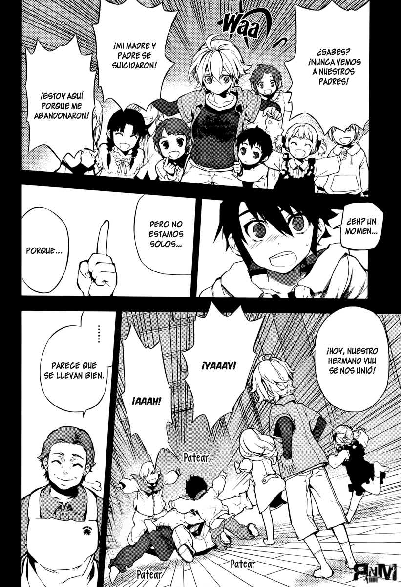 Owari no Seraph Capitulo 1: El contenedor mundial de sangre página 24