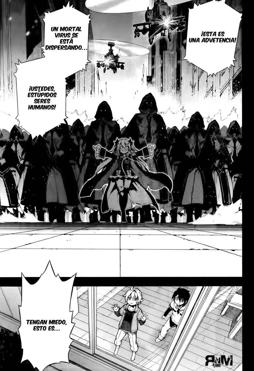 Owari no Seraph Capitulo 1: El contenedor mundial de sangre página 27