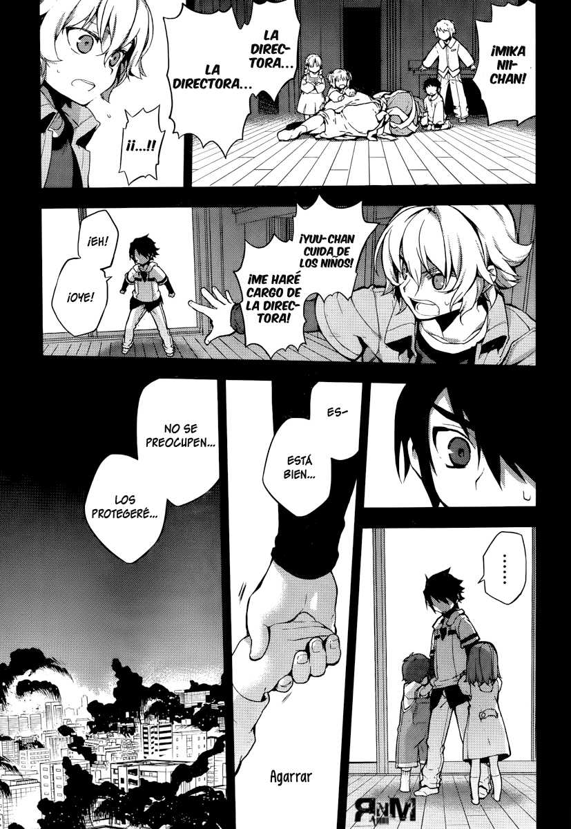 Owari no Seraph Capitulo 1: El contenedor mundial de sangre página 29