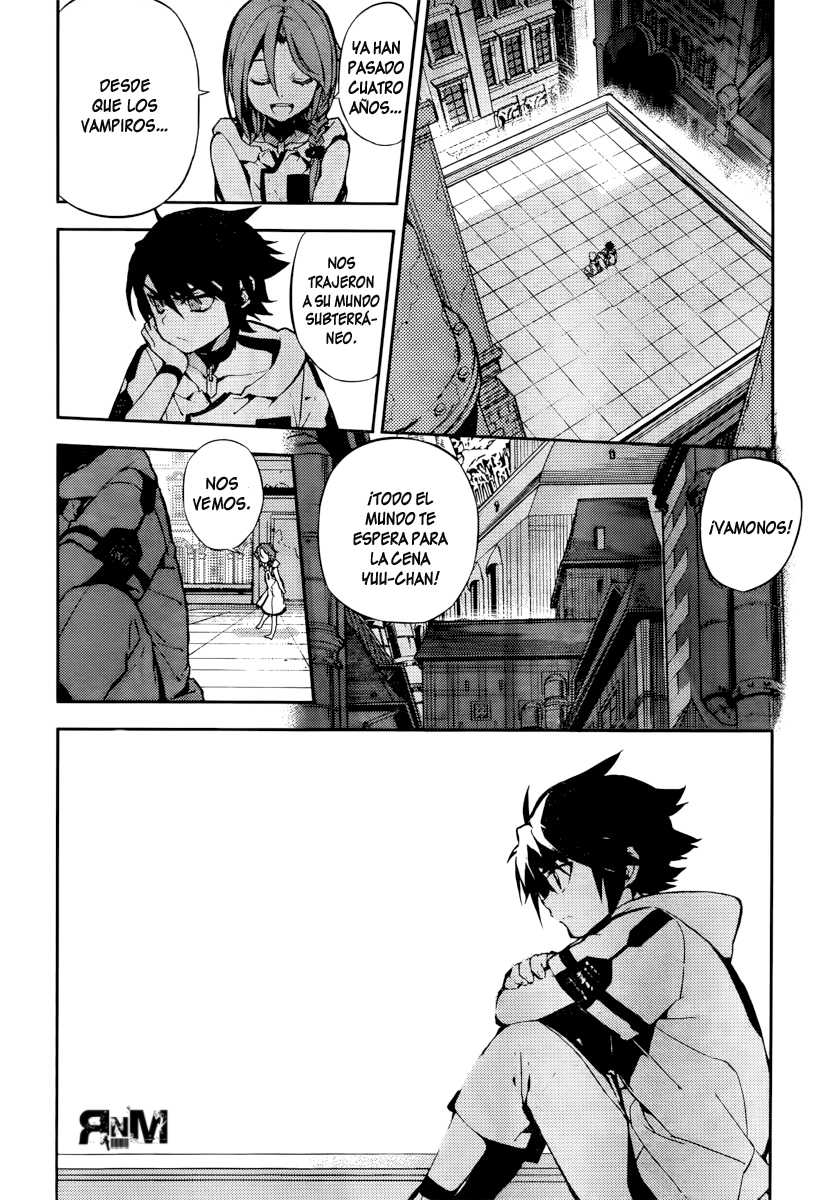 Owari no Seraph Capitulo 1: El contenedor mundial de sangre página 30