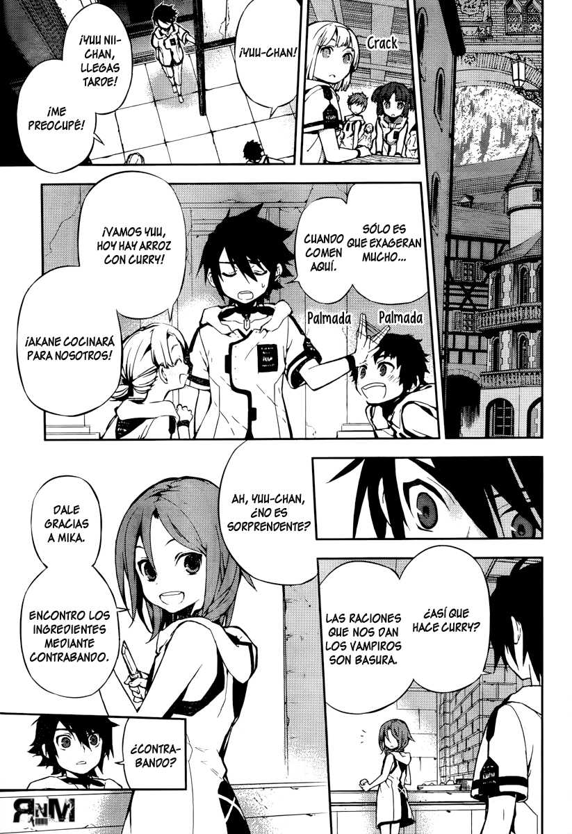 Owari no Seraph Capitulo 1: El contenedor mundial de sangre página 31