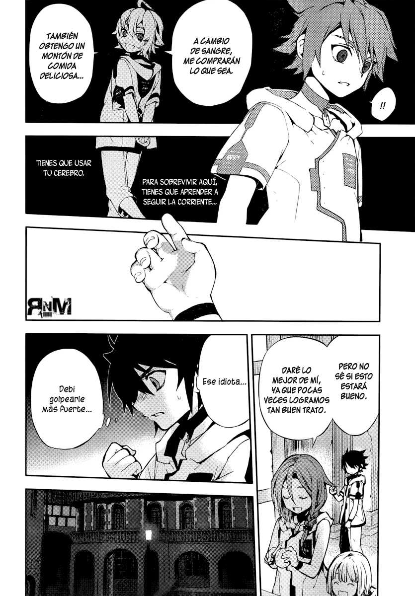 Owari no Seraph Capitulo 1: El contenedor mundial de sangre página 32