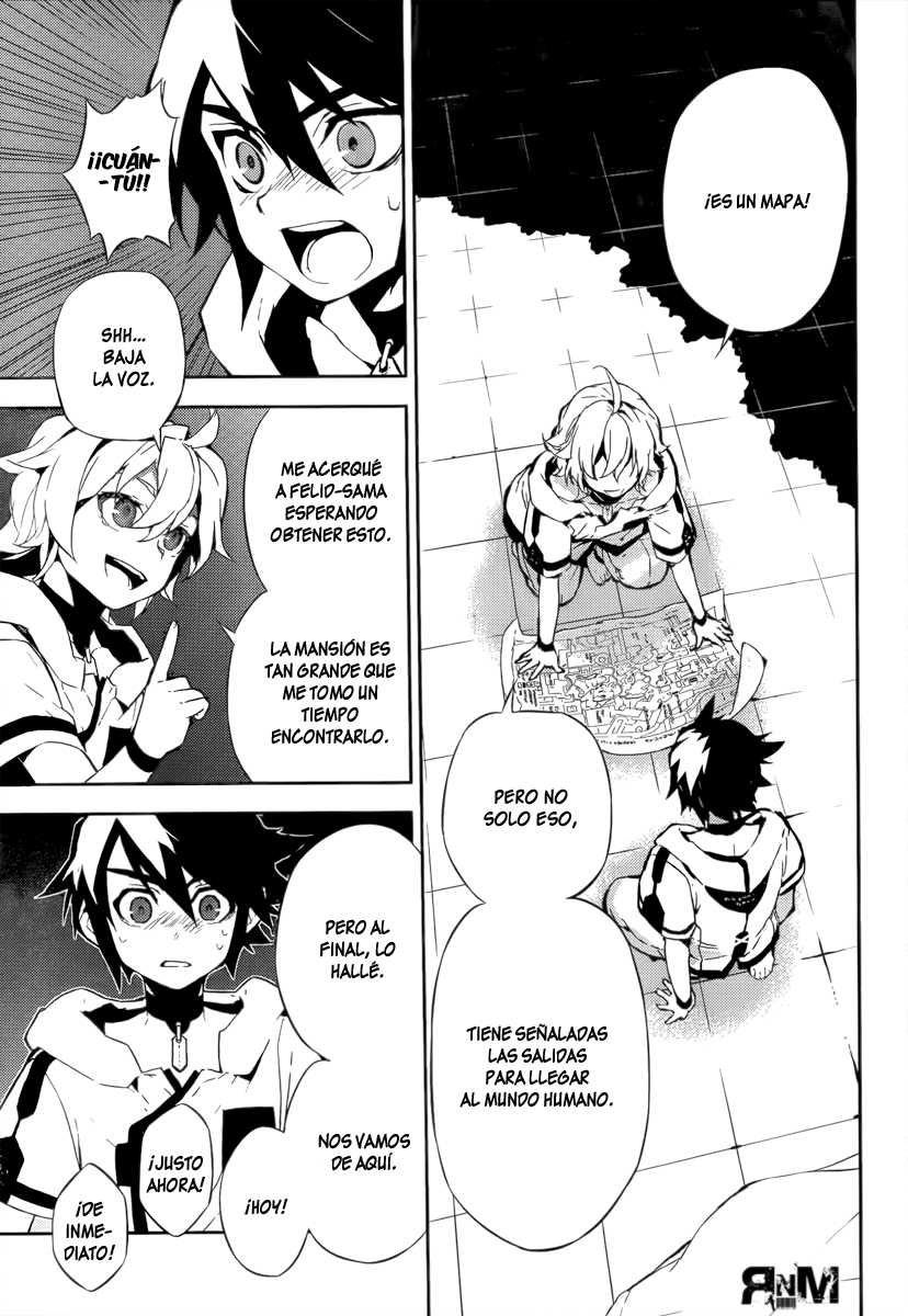 Owari no Seraph Capitulo 1: El contenedor mundial de sangre página 39