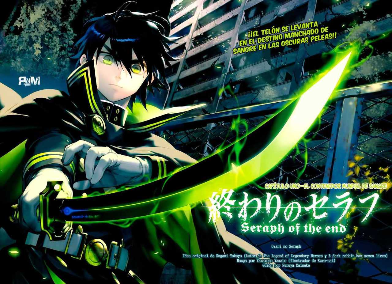 Owari no Seraph Capitulo 1: El contenedor mundial de sangre página 4