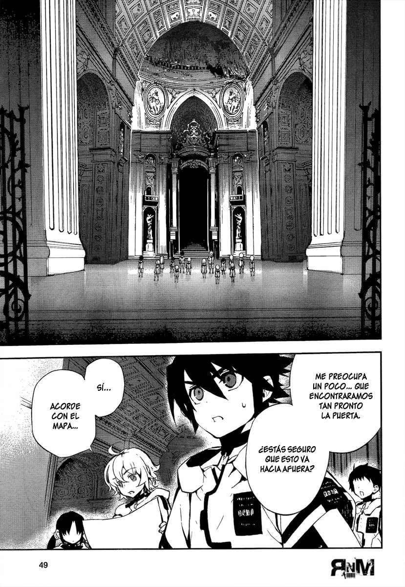Owari no Seraph Capitulo 1: El contenedor mundial de sangre página 43