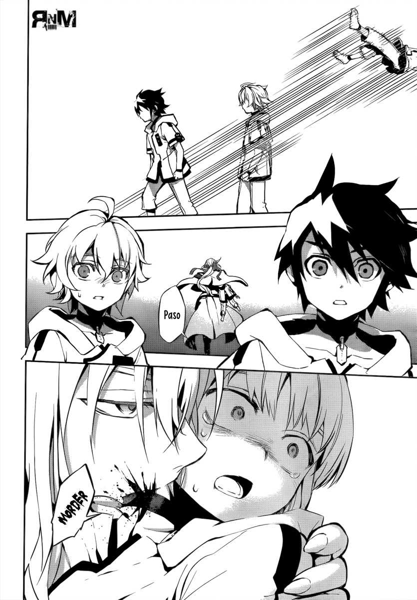 Owari no Seraph Capitulo 1: El contenedor mundial de sangre página 48