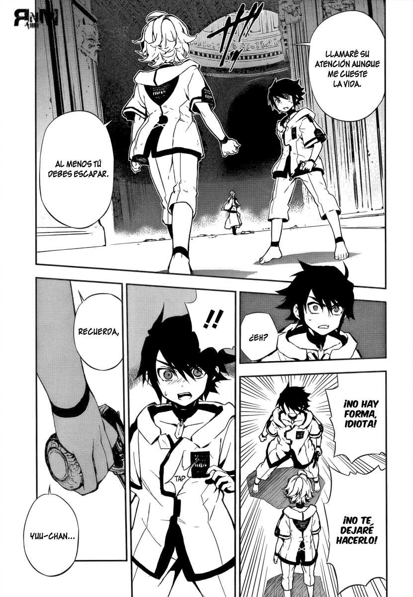 Owari no Seraph Capitulo 1: El contenedor mundial de sangre página 57