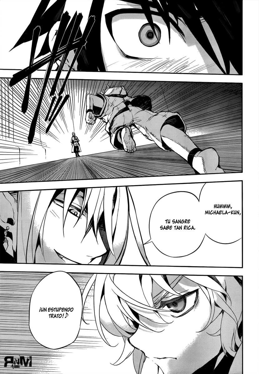 Owari no Seraph Capitulo 1: El contenedor mundial de sangre página 59