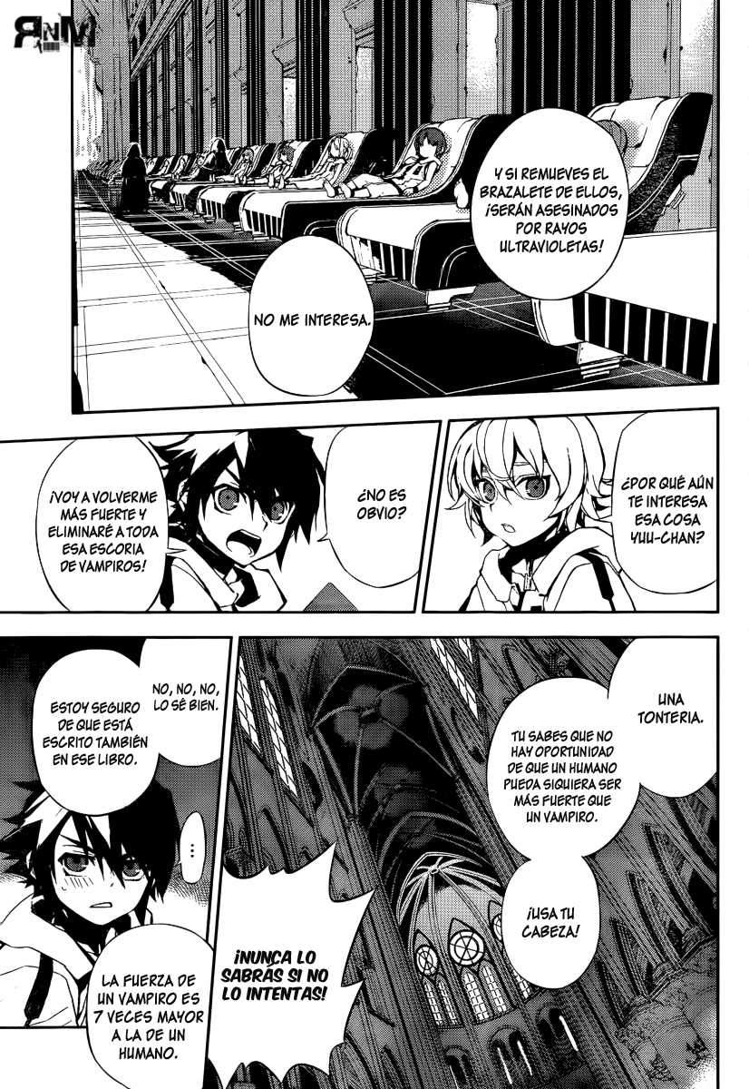 Owari no Seraph Capitulo 1: El contenedor mundial de sangre página 7