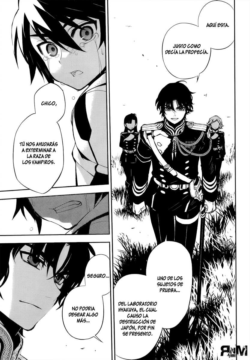 Owari no Seraph Capitulo 1: El contenedor mundial de sangre página 72