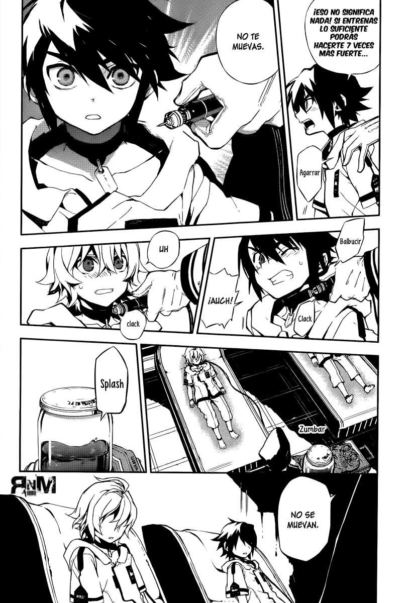 Owari no Seraph Capitulo 1: El contenedor mundial de sangre página 8