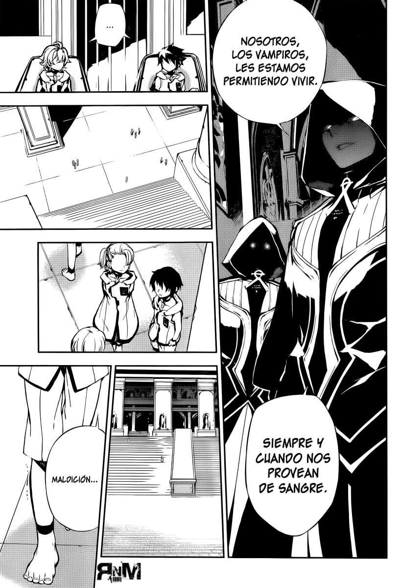 Owari no Seraph Capitulo 1: El contenedor mundial de sangre página 9