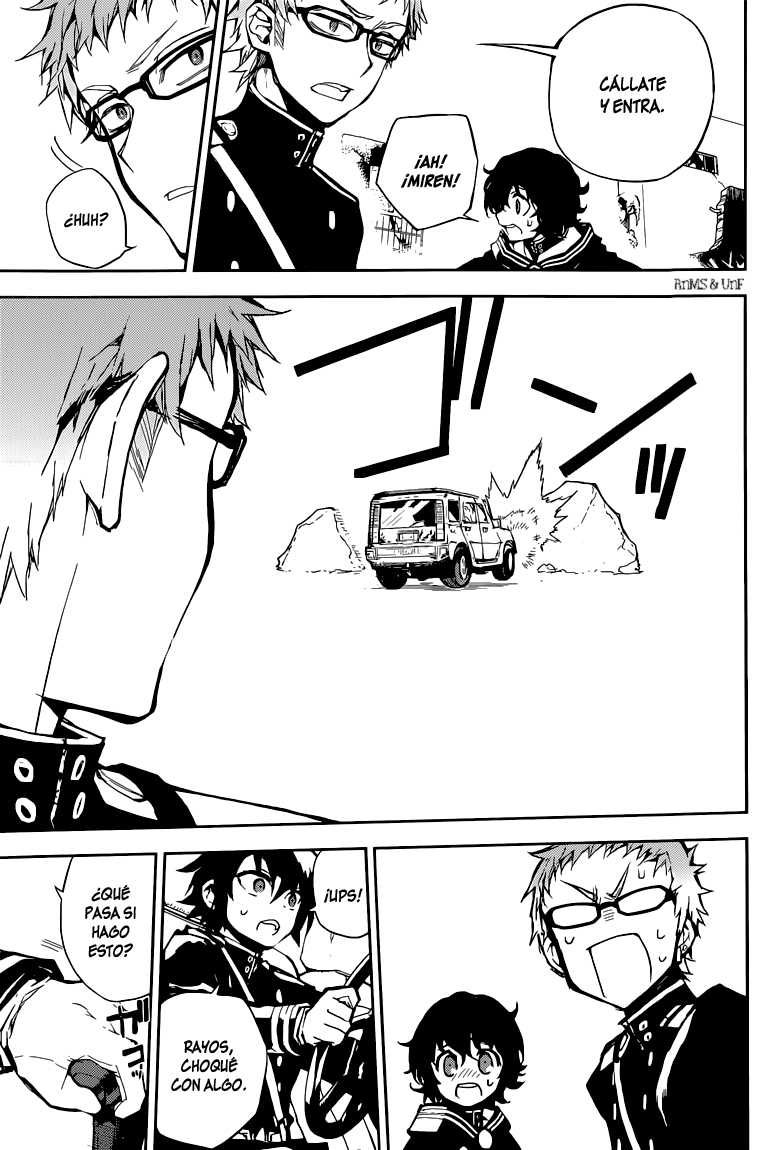 Owari no Seraph Capitulo 10: Ataque vampírico página 10