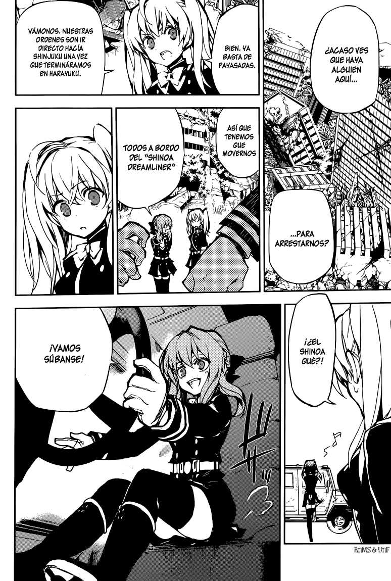 Owari no Seraph Capitulo 10: Ataque vampírico página 13