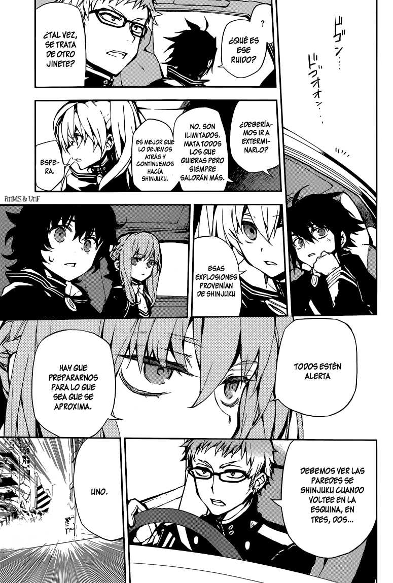 Owari no Seraph Capitulo 10: Ataque vampírico página 16