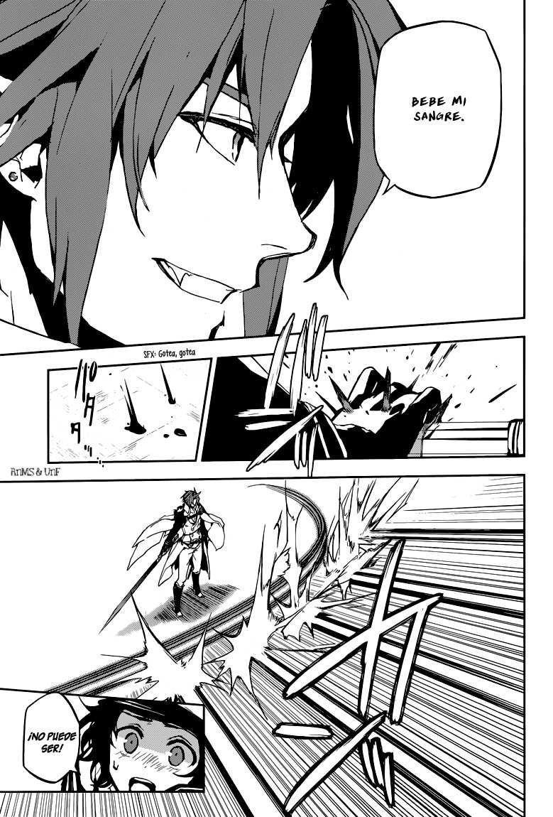 Owari no Seraph Capitulo 10: Ataque vampírico página 21