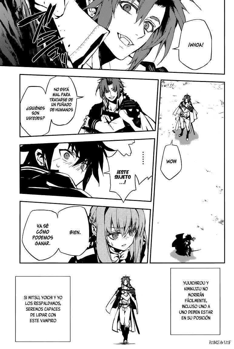 Owari no Seraph Capitulo 10: Ataque vampírico página 25