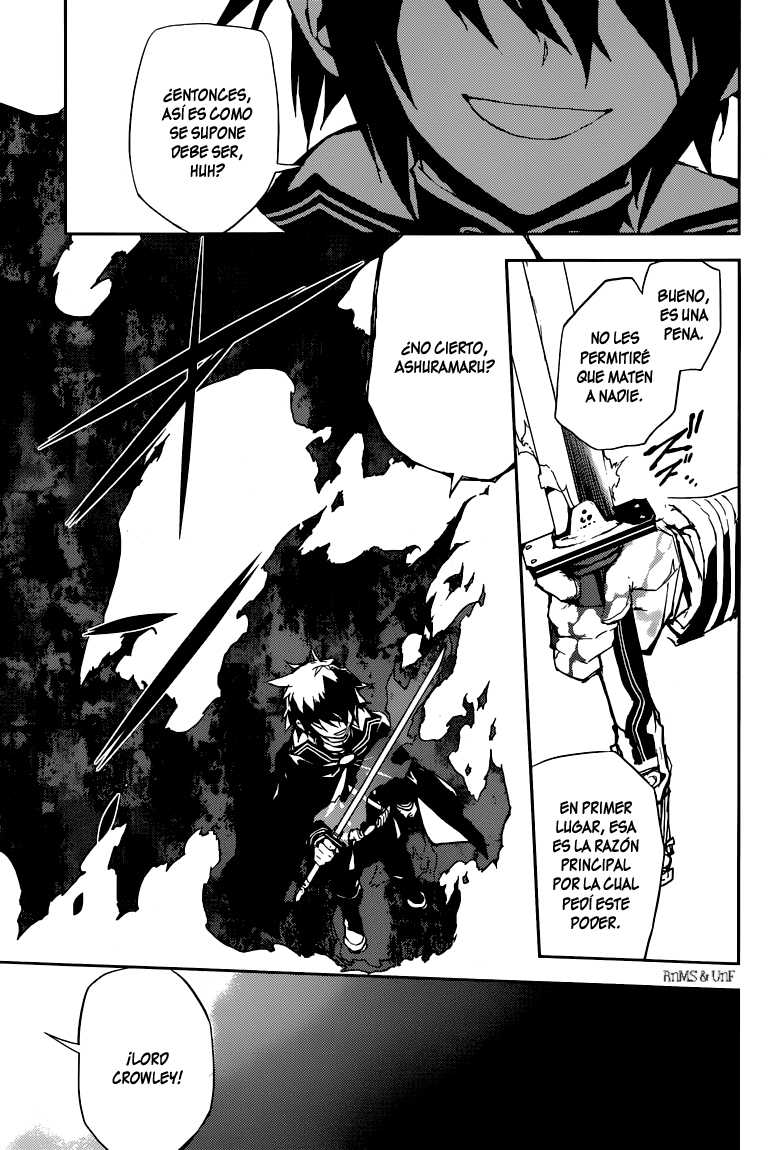 Owari no Seraph Capitulo 10: Ataque vampírico página 28