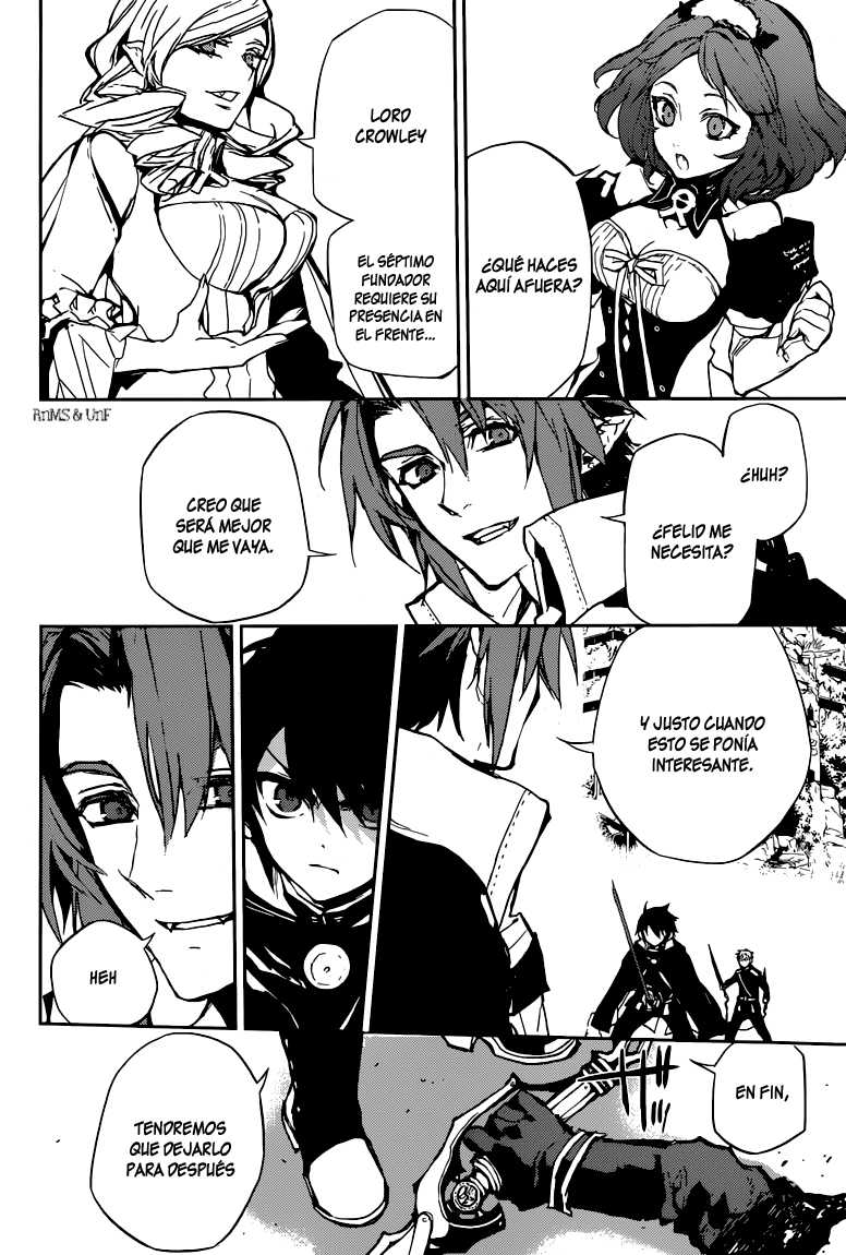 Owari no Seraph Capitulo 10: Ataque vampírico página 29