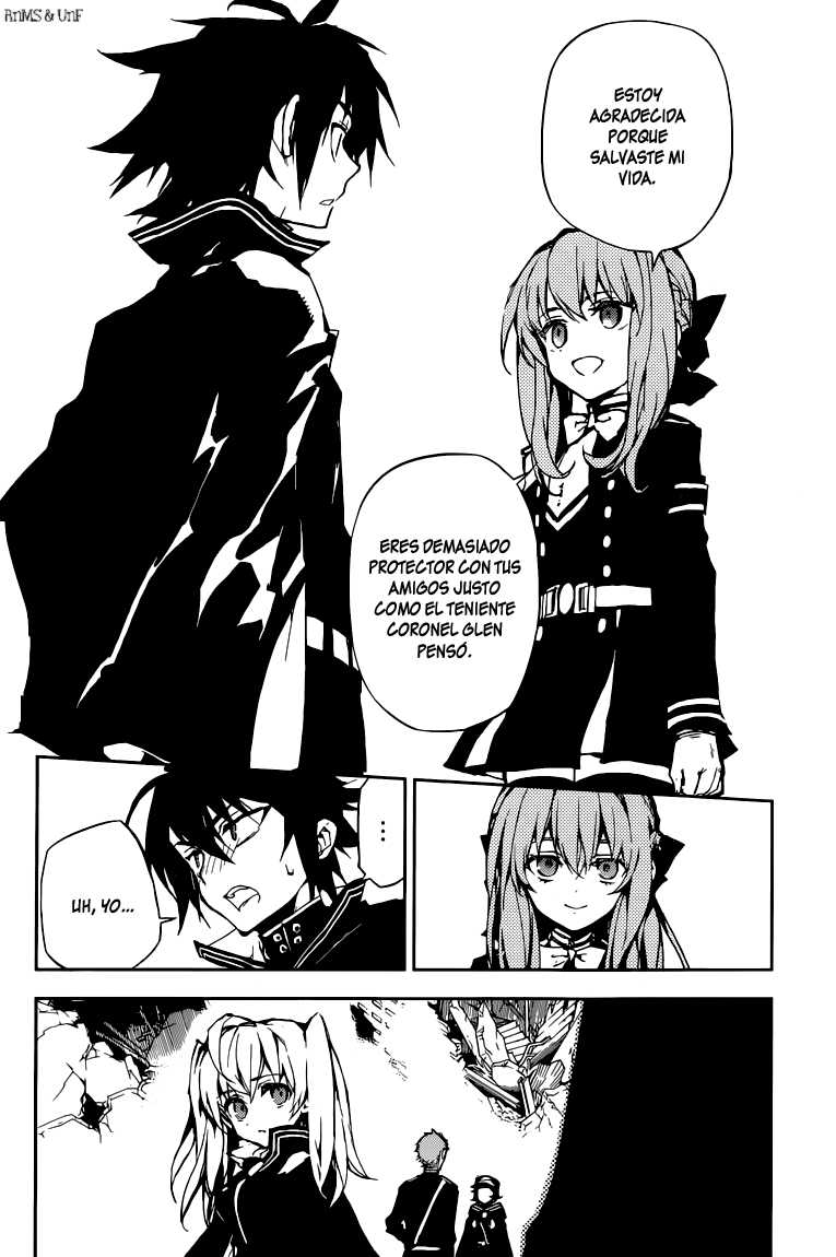 Owari no Seraph Capitulo 10: Ataque vampírico página 33