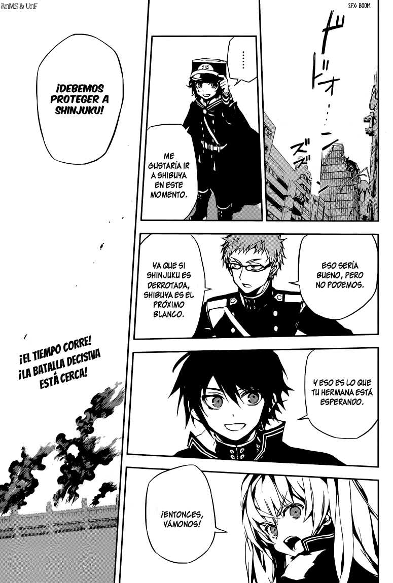 Owari no Seraph Capitulo 10: Ataque vampírico página 34