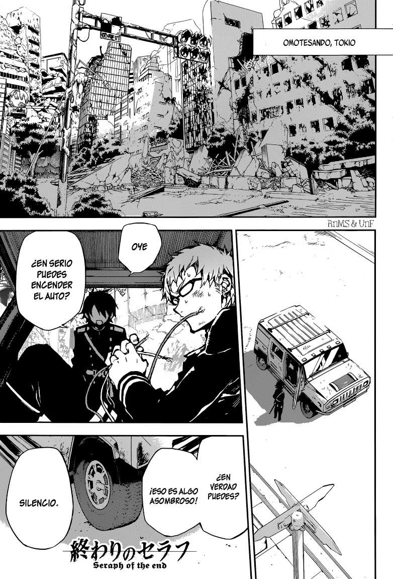 Owari no Seraph Capitulo 10: Ataque vampírico página 6