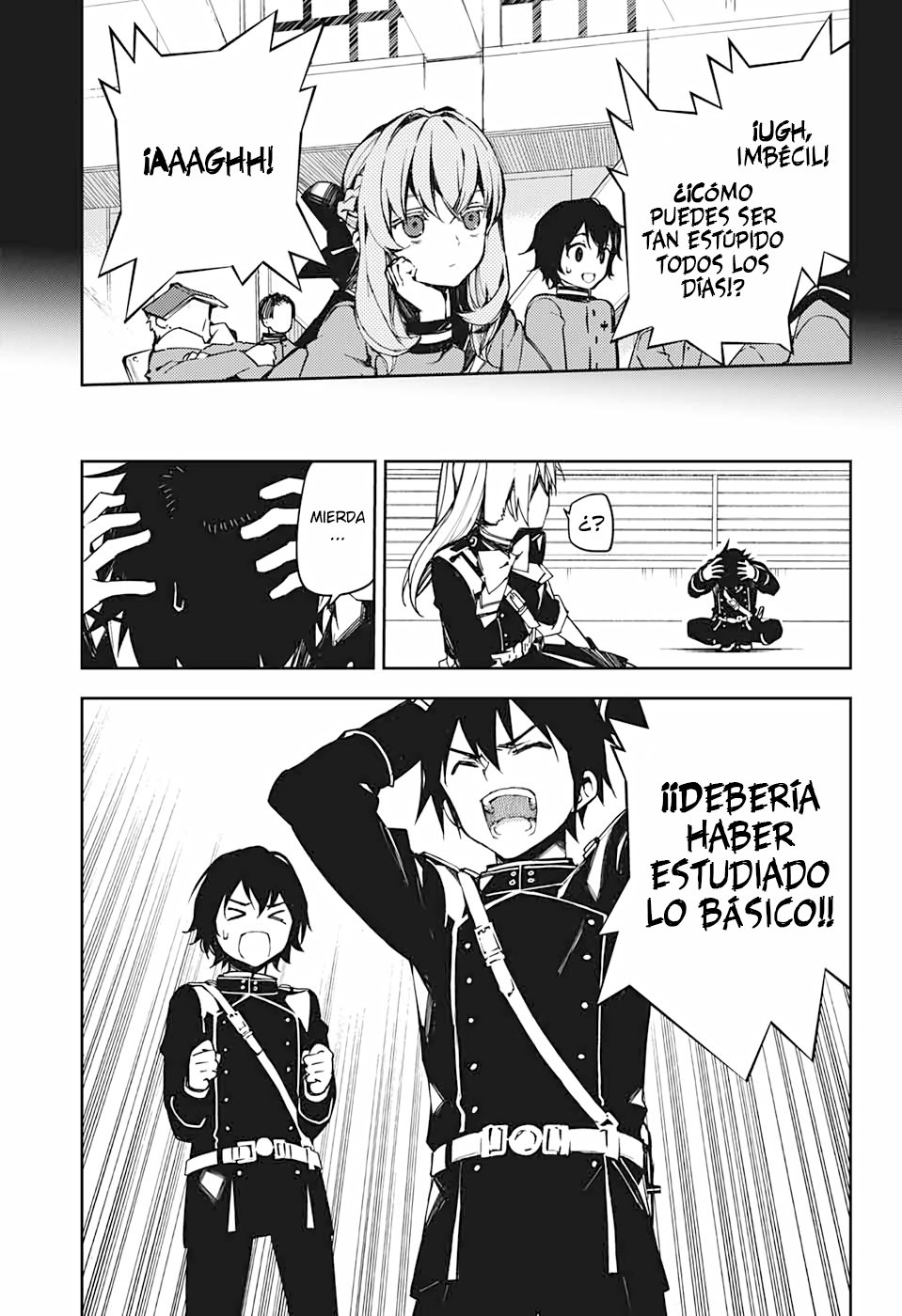 Owari no Seraph Capitulo 100: Un demonio aparece página 12