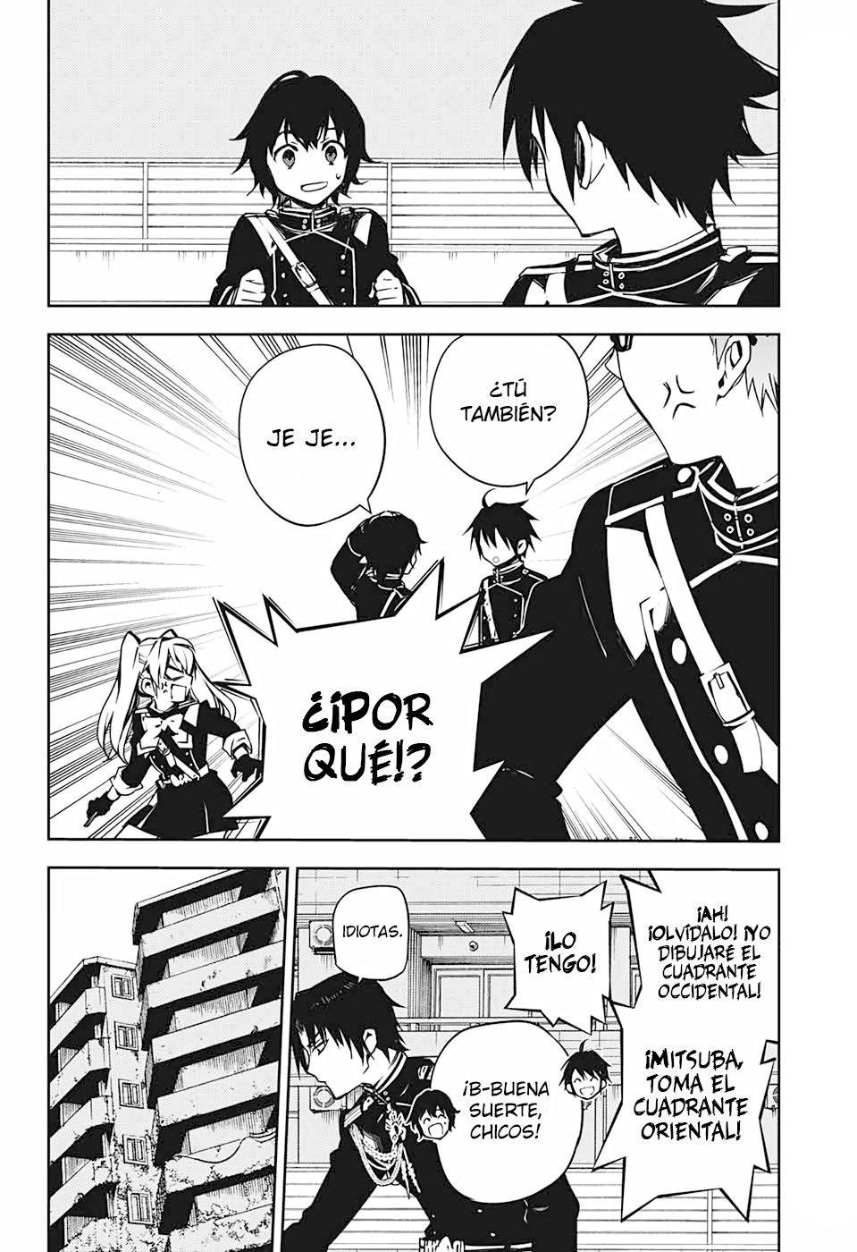 Owari no Seraph Capitulo 100: Un demonio aparece página 13