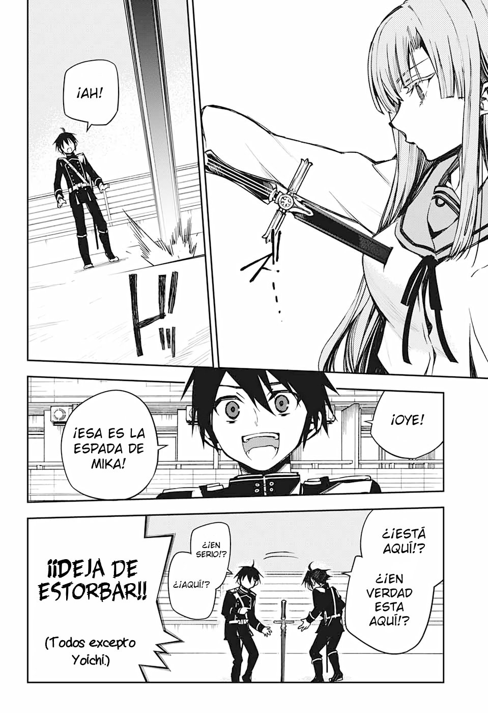 Owari no Seraph Capitulo 100: Un demonio aparece página 15