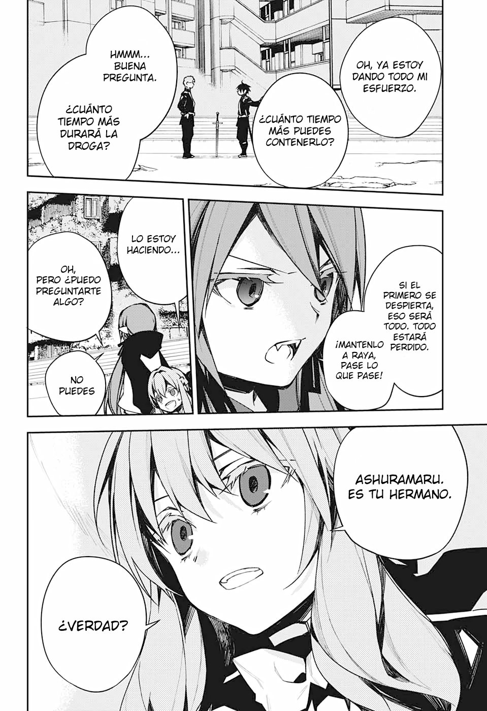 Owari no Seraph Capitulo 100: Un demonio aparece página 17