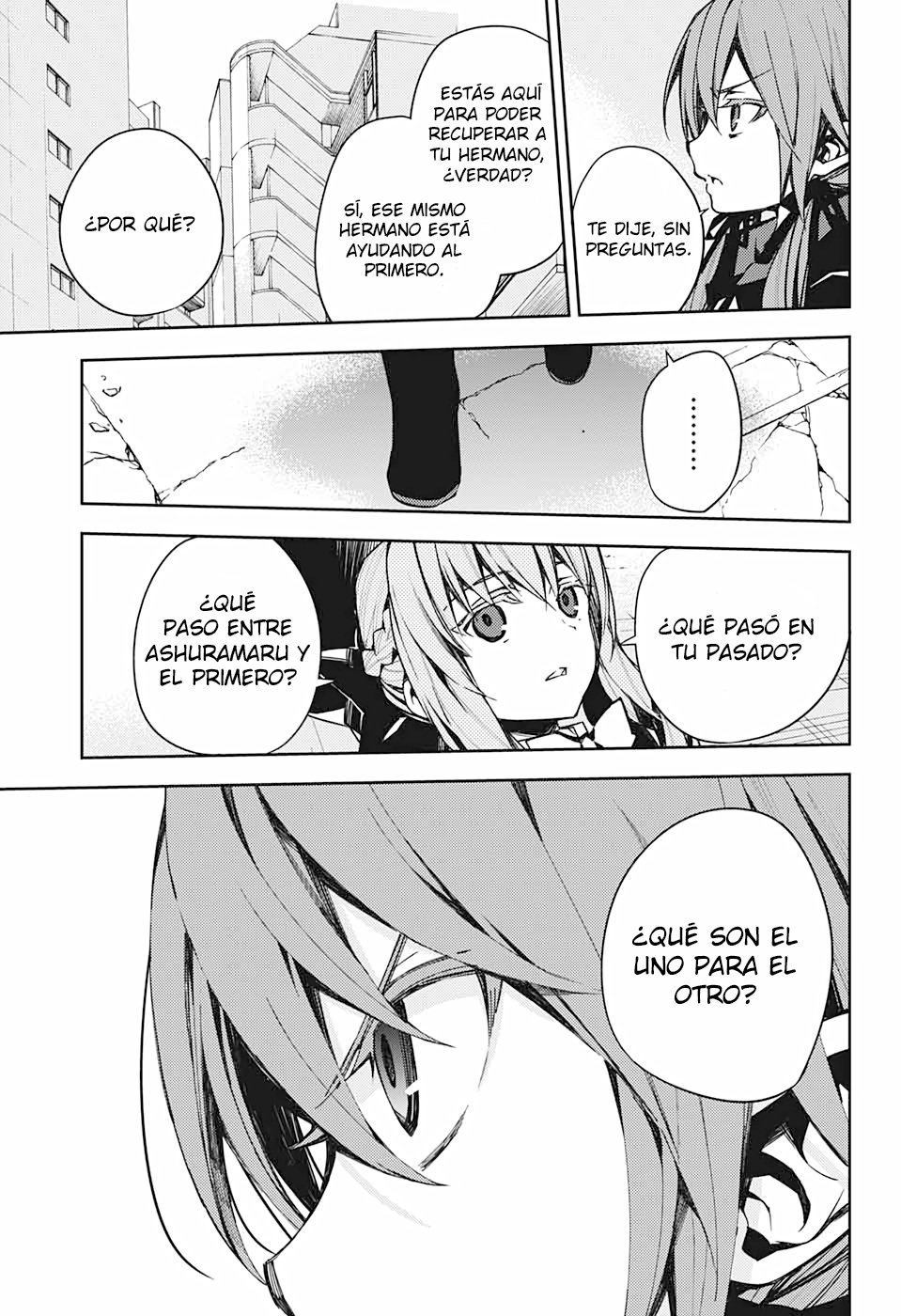 Owari no Seraph Capitulo 100: Un demonio aparece página 18