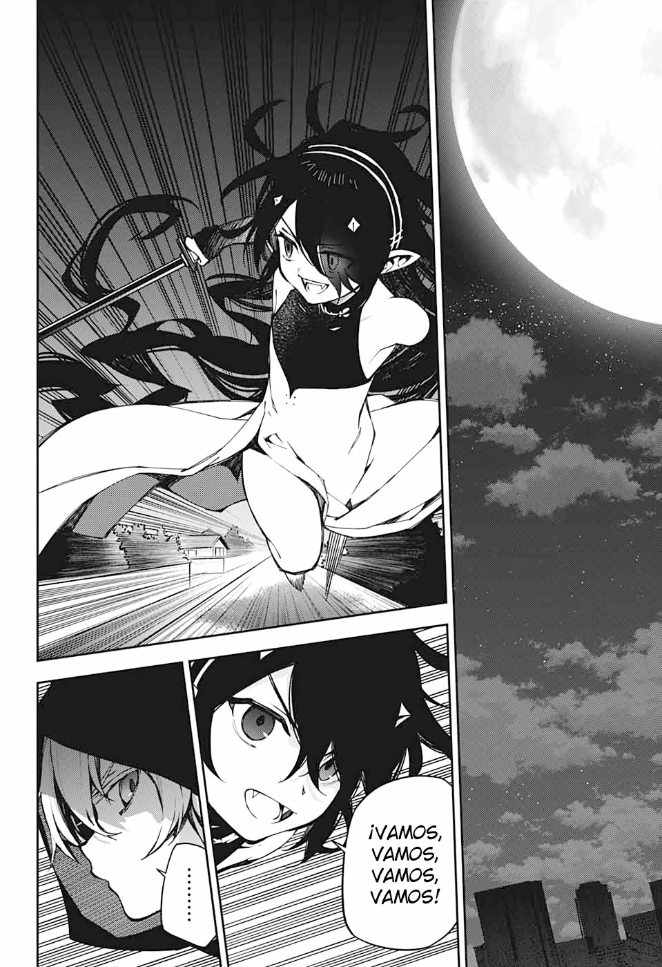 Owari no Seraph Capitulo 100: Un demonio aparece página 19