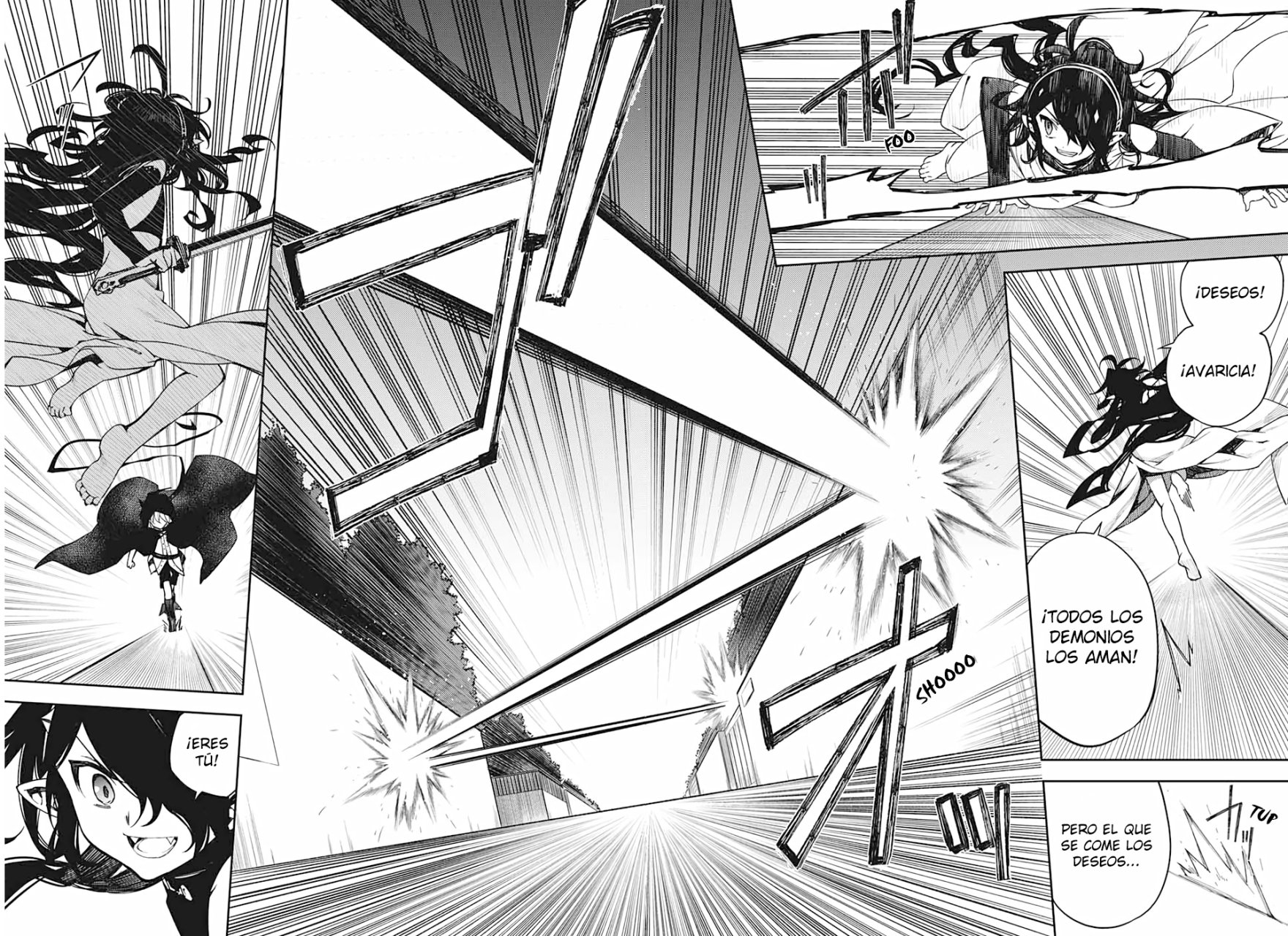 Owari no Seraph Capitulo 100: Un demonio aparece página 21