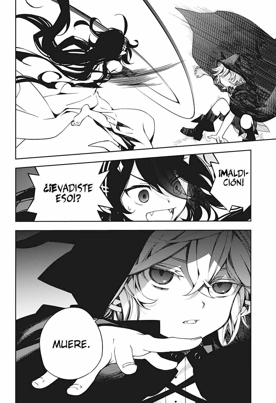 Owari no Seraph Capitulo 100: Un demonio aparece página 22