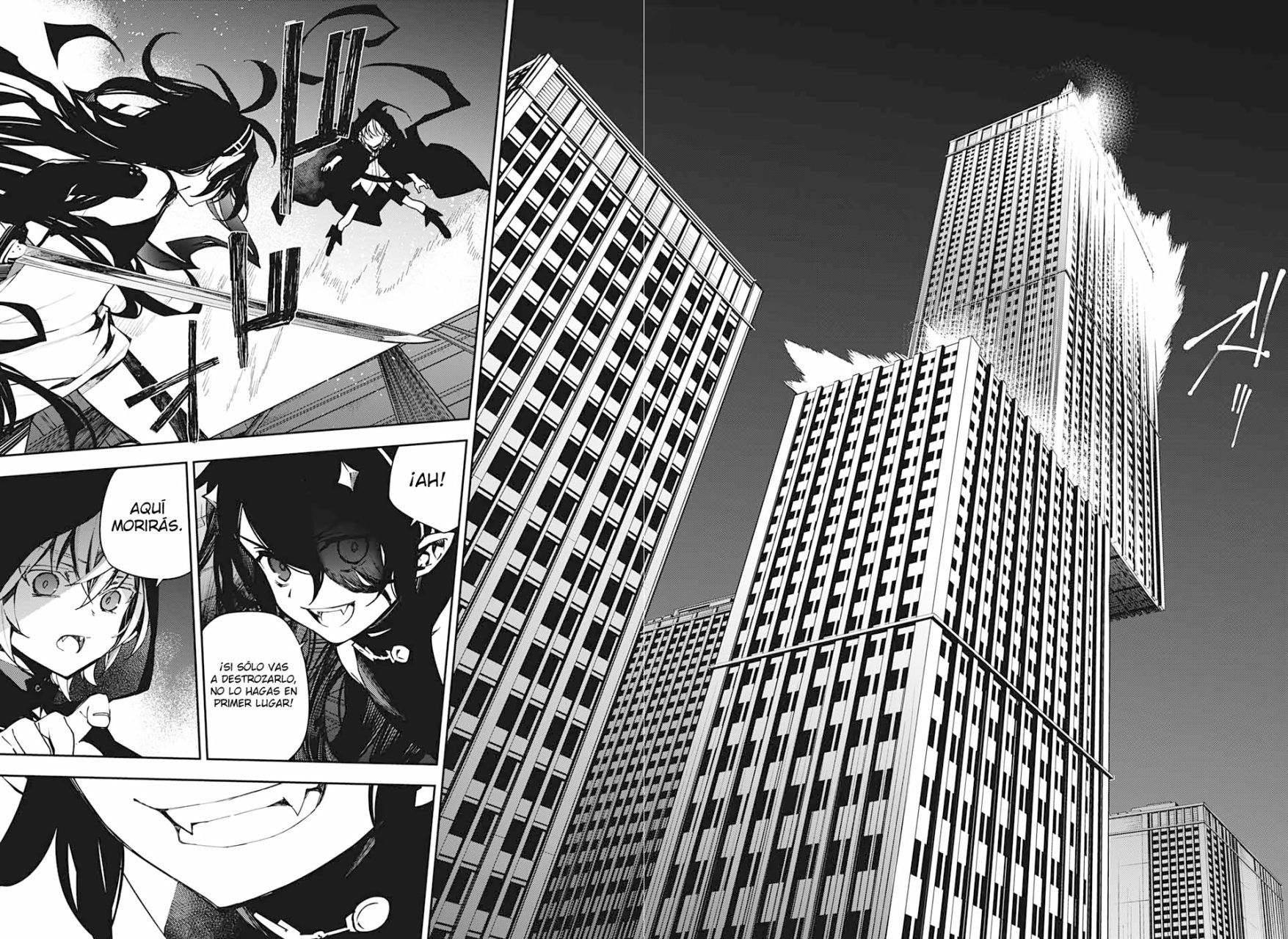 Owari no Seraph Capitulo 100: Un demonio aparece página 32