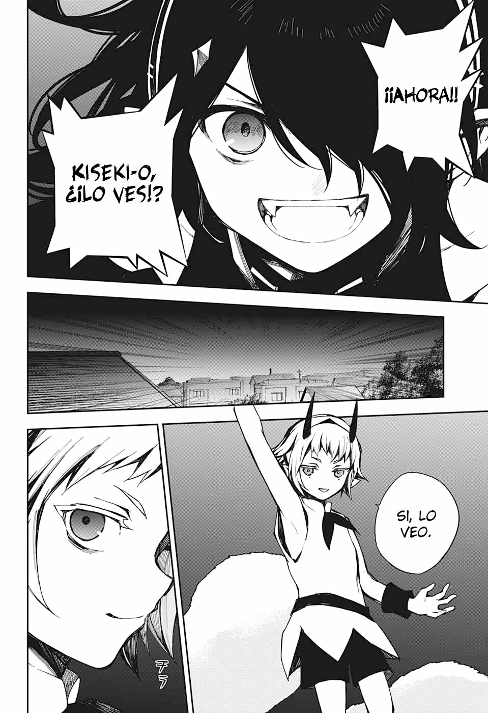 Owari no Seraph Capitulo 100: Un demonio aparece página 33