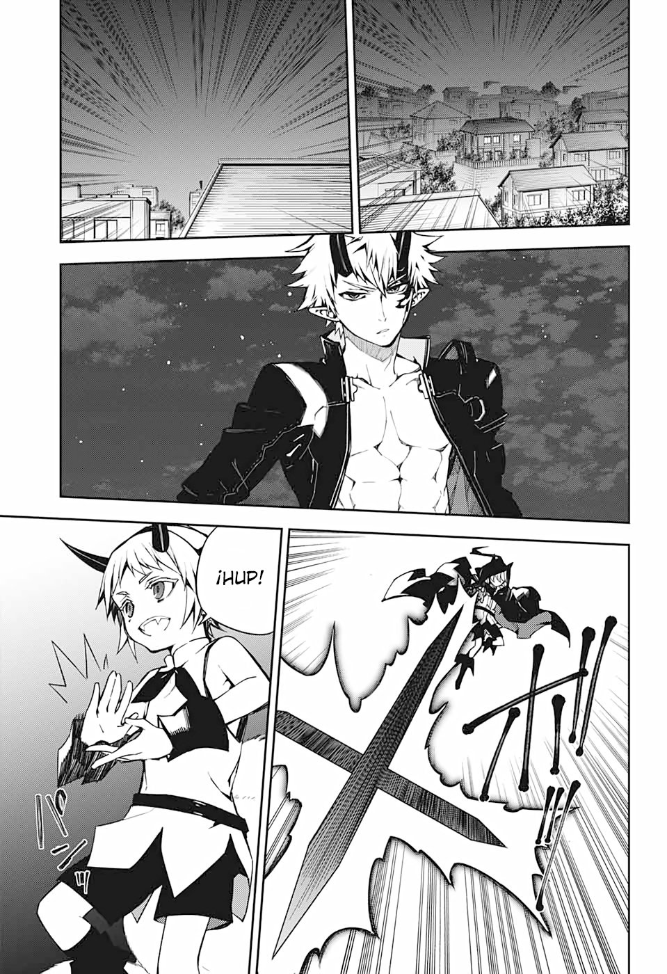 Owari no Seraph Capitulo 100: Un demonio aparece página 34