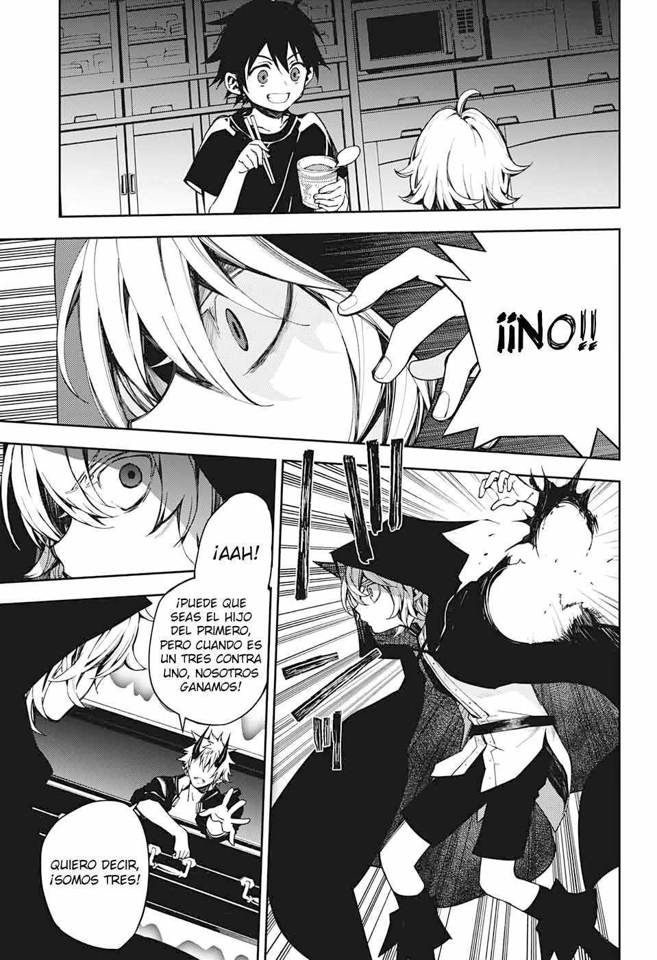 Owari no Seraph Capitulo 100: Un demonio aparece página 36